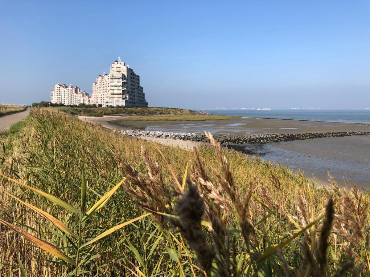 Appartement De Graanzolder Aan Zeeuwse Kust Hoofdplaat ภายนอก รูปภาพ